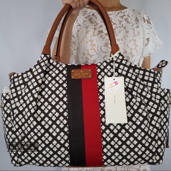 Kate spade Stevie chocolate baby diaper bag brown - Picture 6 of 8